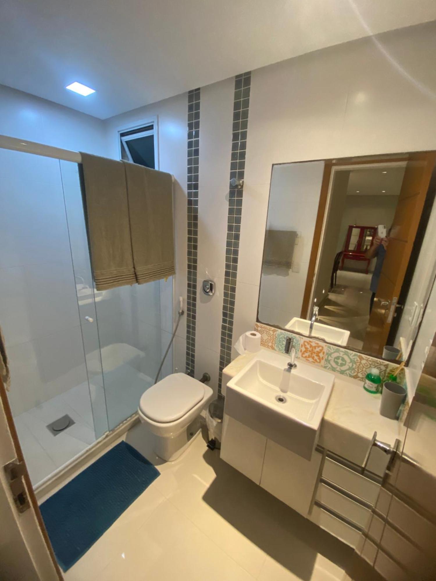 Apt 3Q Luxo Com Ar E Jacuzzi Na Beira Mar Guarapari Kültér fotó